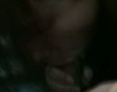 British outdoor slut spits out cum